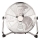 Stoječi ventilator 90W/230V, premer 40 cm, sijajni krom