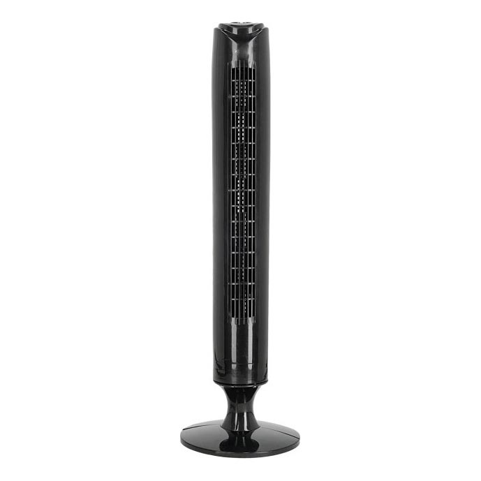 Stoječi ventilator LISSE 45W/230V 91,4 cm črna + Daljinski upravljalnik