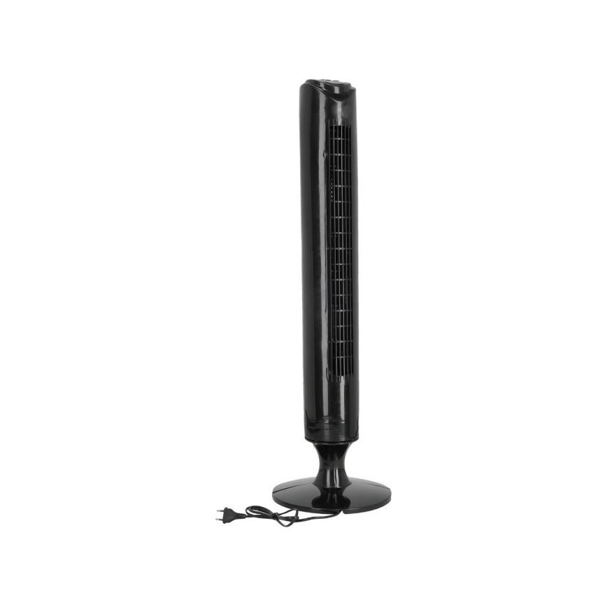 Stoječi ventilator LISSE 45W/230V 91,4 cm črna + Daljinski upravljalnik