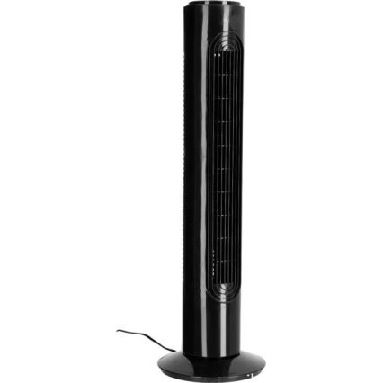 Stoječi ventilator VENLO 45W/230V 73,6 cm črna