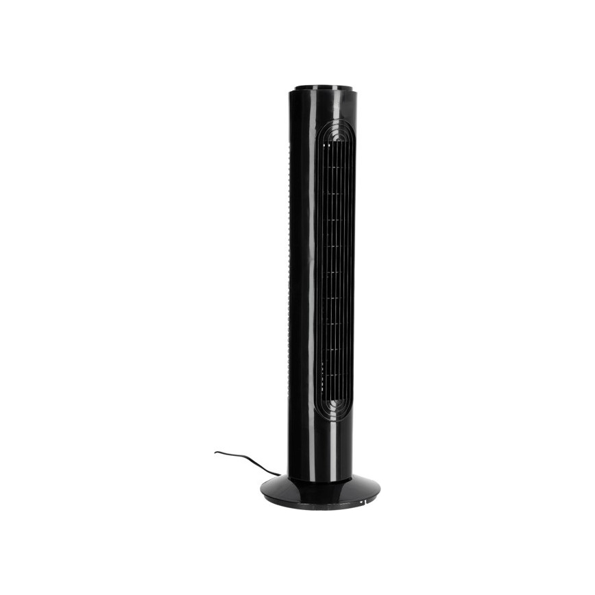 Stoječi ventilator VENLO 45W/230V 73,6 cm črna
