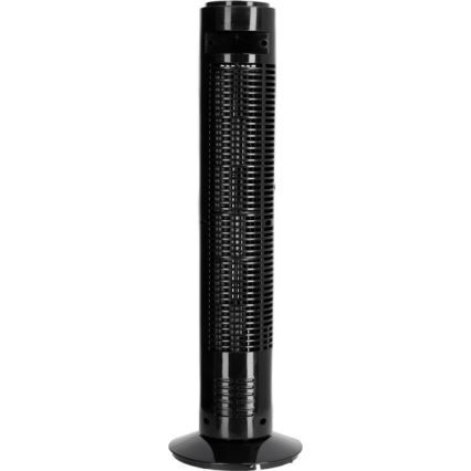 Stoječi ventilator VENLO 45W/230V 73,6 cm črna