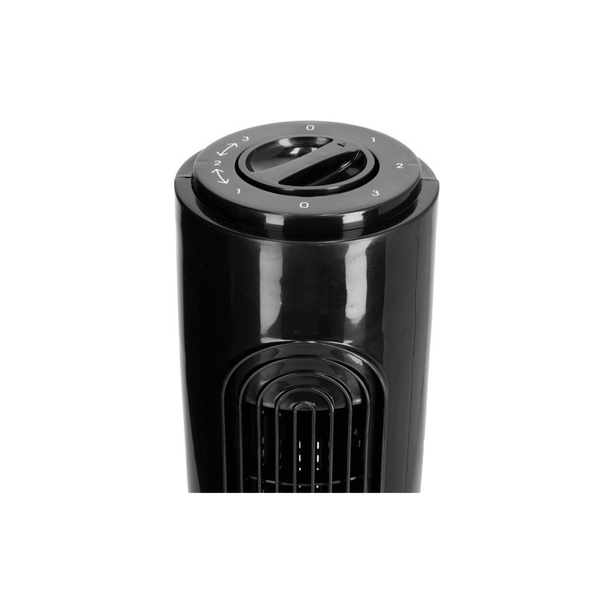 Stoječi ventilator VENLO 45W/230V 73,6 cm črna