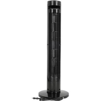 Stoječi ventilator VENLO 45W/230V 81 cm črna