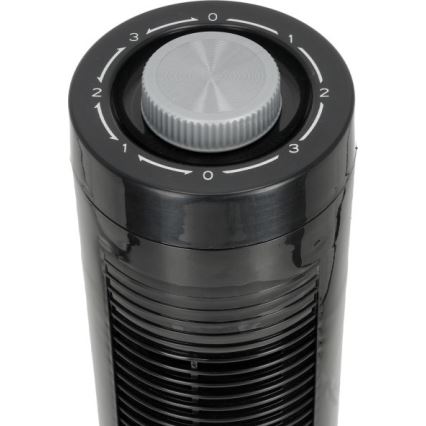 Stoječi ventilator VENLO 45W/230V 81 cm črna