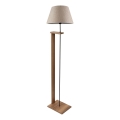 Stojna lampa AYD 1xE27/40W/230V beige/rjava