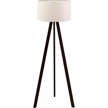 Stojna lampa AYD 1xE27/40W/230V rjava/bela