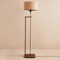 Stojna lampa AYD 1xE27/40W/230V rjava