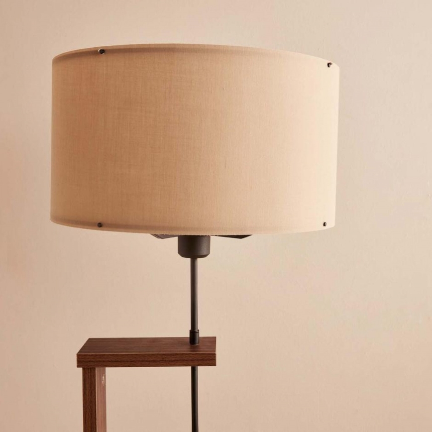Stojna lampa AYD 1xE27/40W/230V rjava