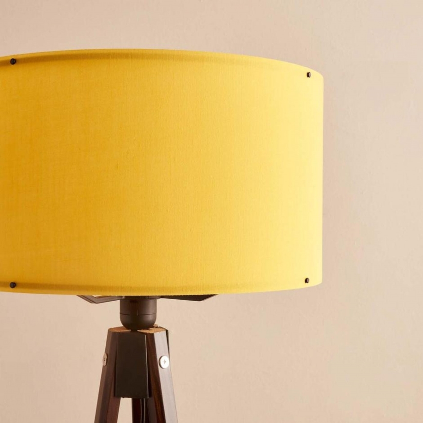Stojna lampa AYD 1xE27/40W/230V rjava/oranžna