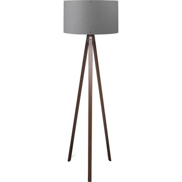 Stojna lampa AYD 1xE27/40W/230V rjava/siva