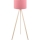 Stojna lampa AYD 1xE27/40W/230V roza/bež