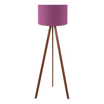 Stojna lampa AYD 1xE27/40W/230V vijolična/rjava