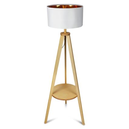 Stojna svetilka 1xE27/40W/230V bela