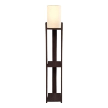 Stojna svetilka AYD 1xE27/40W/230V rjava/kremna