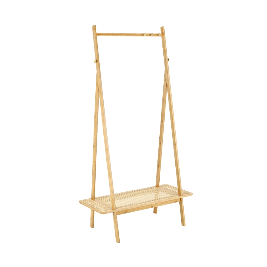 Stojni obešalnik 168x68 cm LEGNO ratan