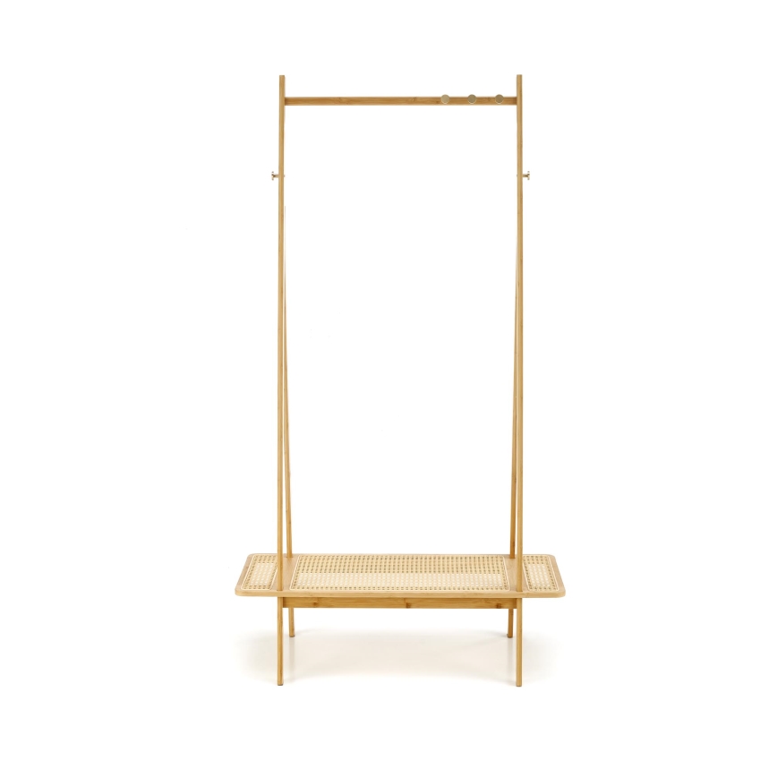 Stojni obešalnik 168x68 cm LEGNO ratan