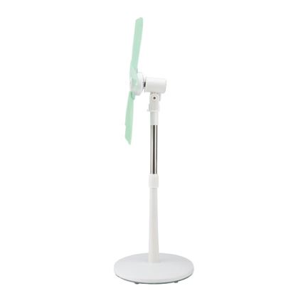 Stojni ventilator 15W/230V 100 cm bela/zelena