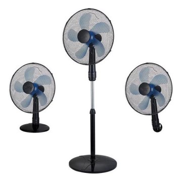 Stojni ventilator 3 v 1 50W/230V premer 40 cm črn