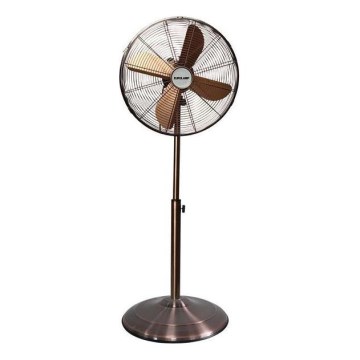 Stojni ventilator 60 W/230 V, premer 40 cm, v bakreni barvi