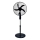 Stojni ventilator 60 W/230 V, premer 50 cm, v črni barvi