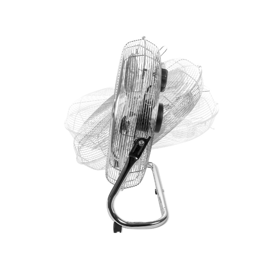 Stojni ventilator VIENTO 200W/230V sijajni krom