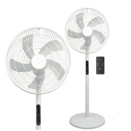 Stojni ventilator VIENTO-R 40W/230V, bel, z daljinskim upravljalnikom
