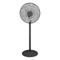 Stojni ventilator VIENTO-R 40W/230V, črn, z daljinskim upravljalnikom