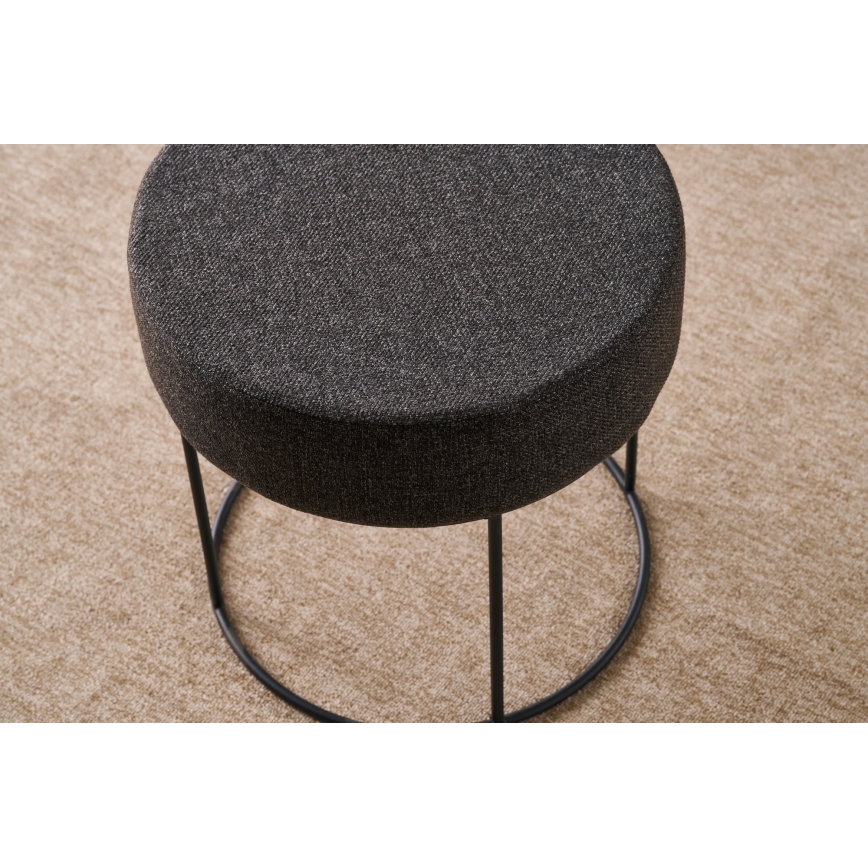 Stolček RELO, premera 40 cm, temno rjav
