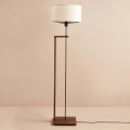 Stolna lampa AYD 1xE27/40W/230V smeđa/bijela