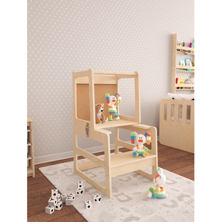 Stolp za učenje s tablo DRAW 90x58,4 cm