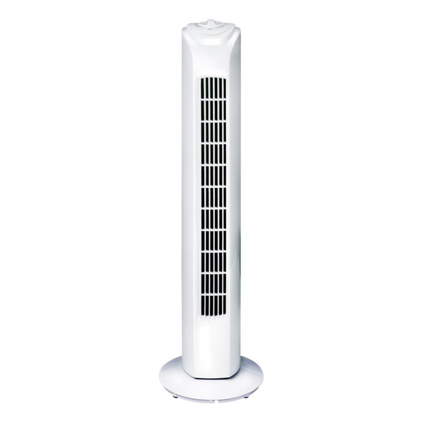 Stolpni ventilator 45W/230V 81 cm, barva: bela