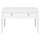 Stranska mizica BAROQUE 55x96,5 cm bela