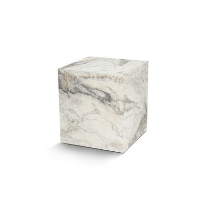 Stranska mizica KUP 50x45 cm dekor iz marmorja
