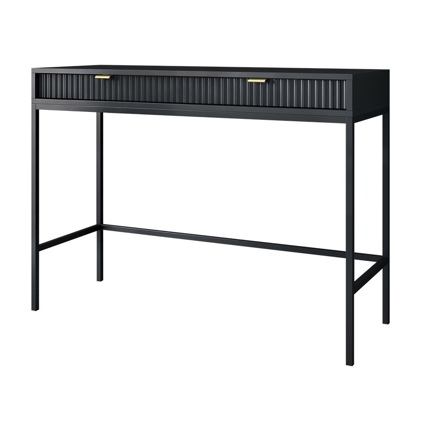Stranska mizica NOVA 77x104 cm črna