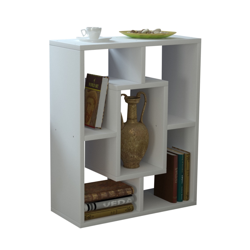 Stranska mizica OVIS 64x51 cm bela