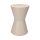 Stranska mizica PETIT, premera 29 cm, kremna