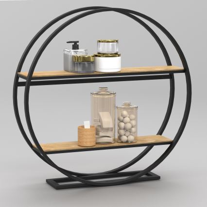 Stranska mizica SHELF pr. 62,5 cm hrast