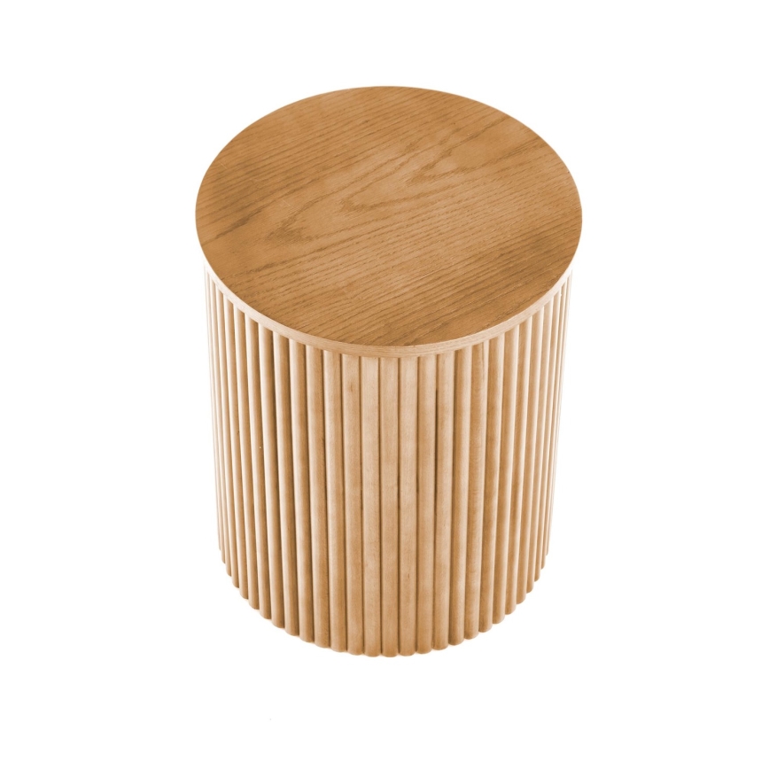 Stranska mizica WOODY 50x40 cm bež