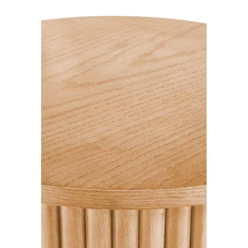 Stranska mizica WOODY 50x40 cm bež