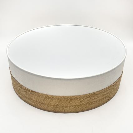 LED stropna svetilka SIRJA BOHO LED/36W/230V 4000K premer 45 cm bežna/bela