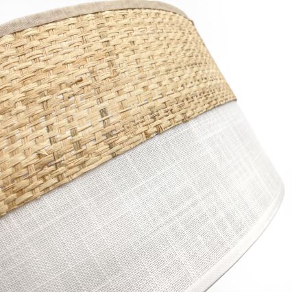 LED stropna svetilka SIRJA BOHO LED/36W/230V 4000K premer 45 cm bežna/bela