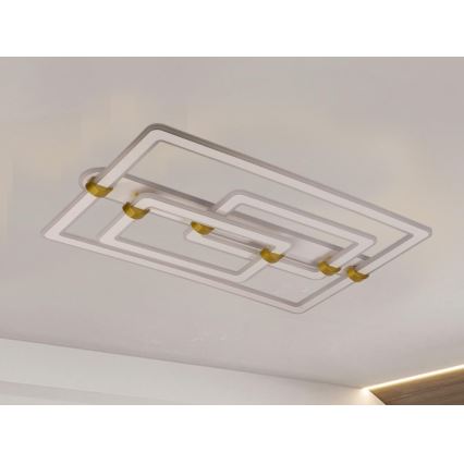 Stropna LED svetilka z zatemnitvijo LED/280W/230V 3000-6500K + daljinski upravljalnik