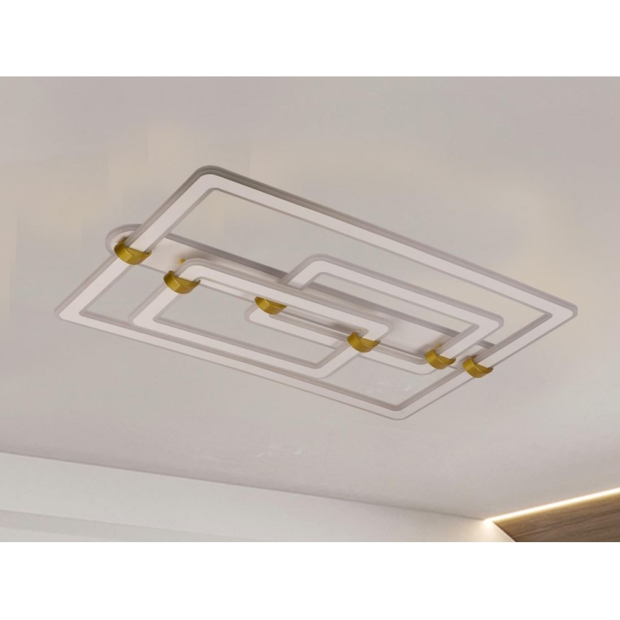 Stropna LED svetilka z zatemnitvijo LED/280W/230V 3000-6500K + daljinski upravljalnik