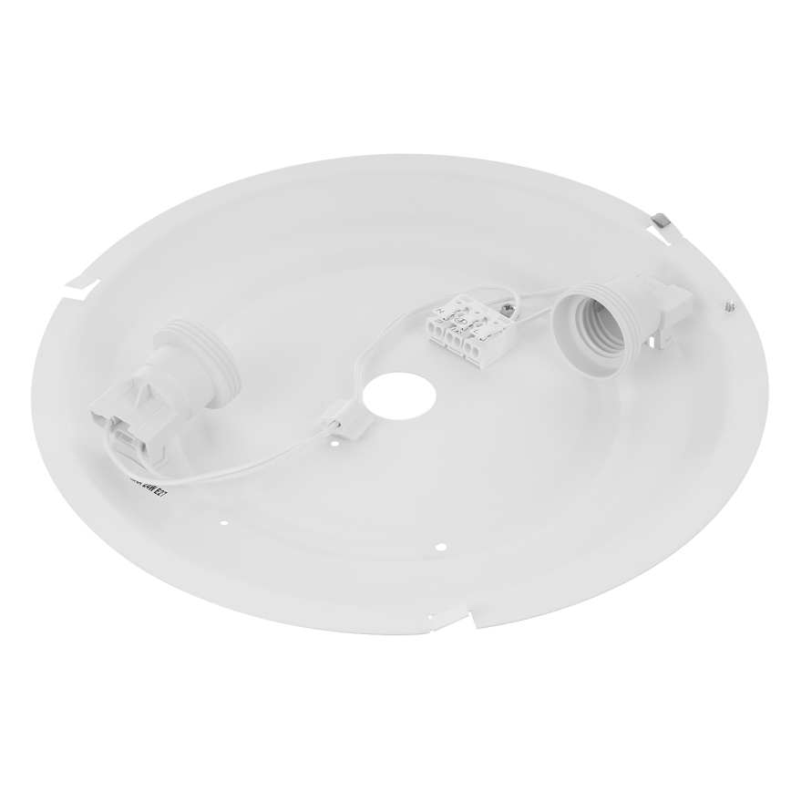 Stropna luč CLEO 2xE27/24W/230V d. 30 cm črna