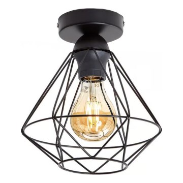 Stropna svetilka 1xE27/40W/230V črna