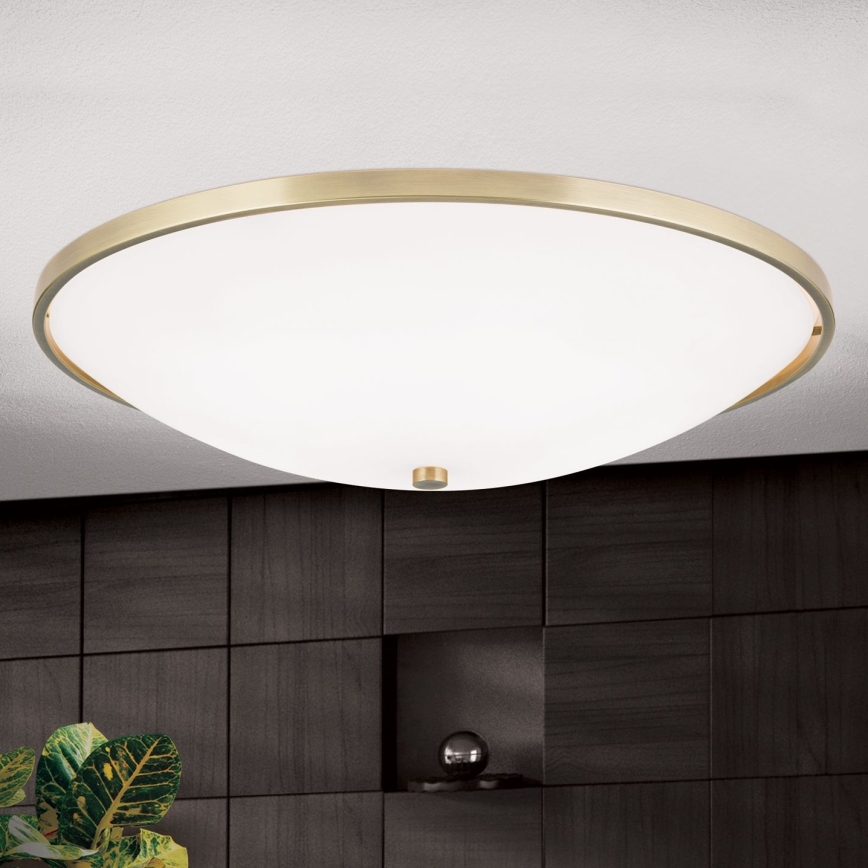Stropna svetilka AIDA 5xE27/60W/230V pr. 56,5 cm medenina