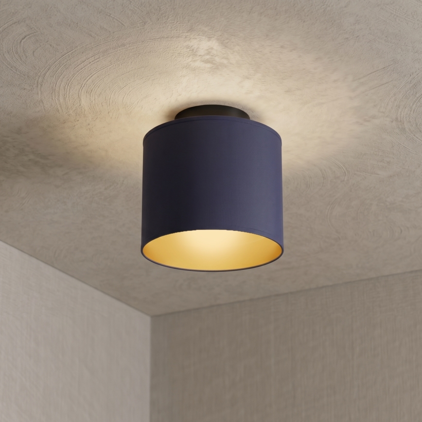 Stropna svetilka ARDEN 1xE27/15W/230V, premer 18 cm, modra
