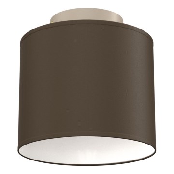 Stropna svetilka ARDEN 1xE27/15W/230V premer 18 cm rjava