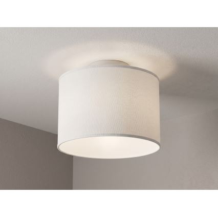 Stropna svetilka ARDEN 1xE27/15W/230V premer 25 cm bela